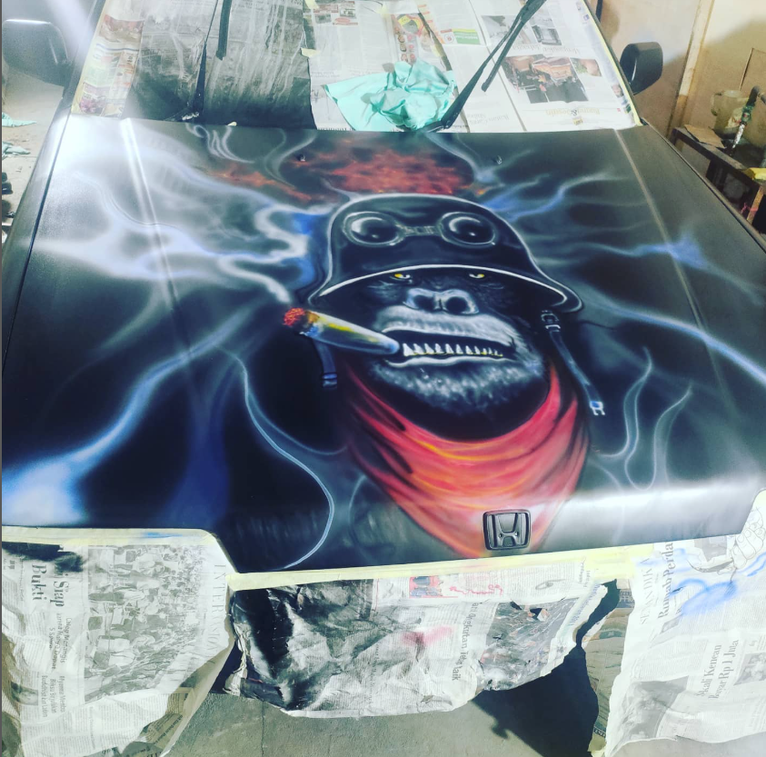 Repaint Cat Duco Oven